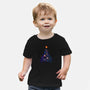 Christmas Cosmos Universe-baby basic tee-tobefonseca