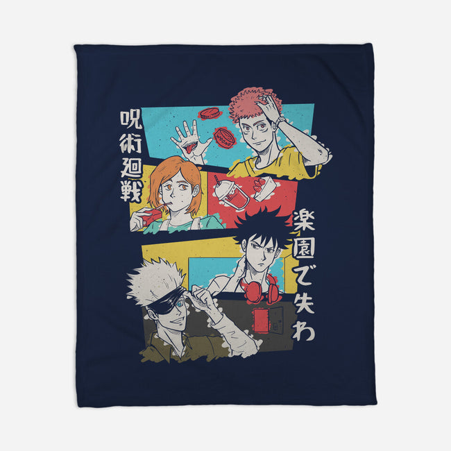 Tokyo High Squad-none fleece blanket-Arigatees