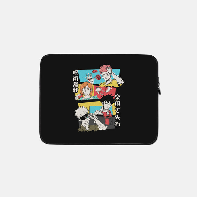 Tokyo High Squad-none zippered laptop sleeve-Arigatees