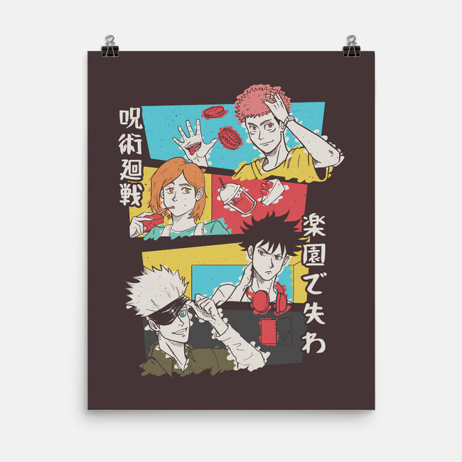 Tokyo High Squad-none matte poster-Arigatees