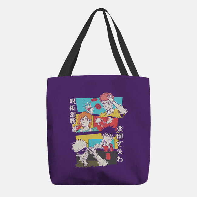Tokyo High Squad-none basic tote-Arigatees
