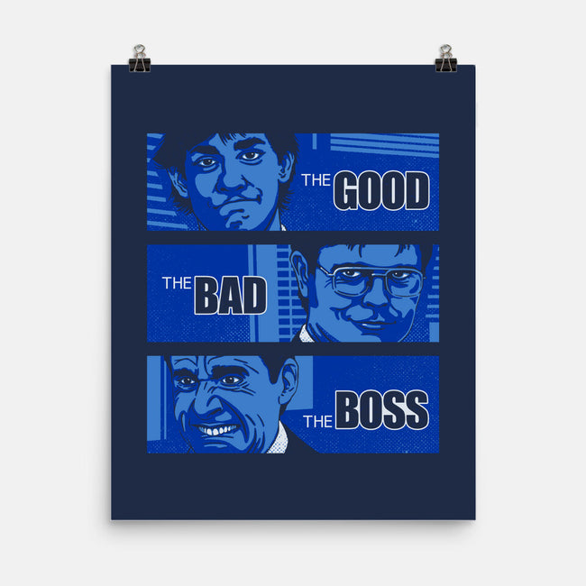 The Good, The Bad And The Boss-none matte poster-Getsousa!