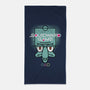 Squidward Game-none beach towel-rocketman_art