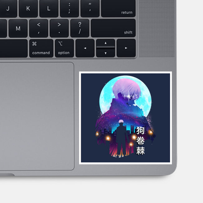 Toge Cityscsape-none glossy sticker-dandingeroz