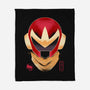 Protoman-none fleece blanket-RamenBoy