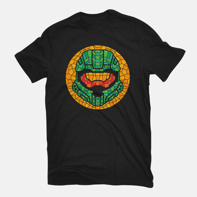 117 Helmet Mosaic-mens basic tee-Logozaste