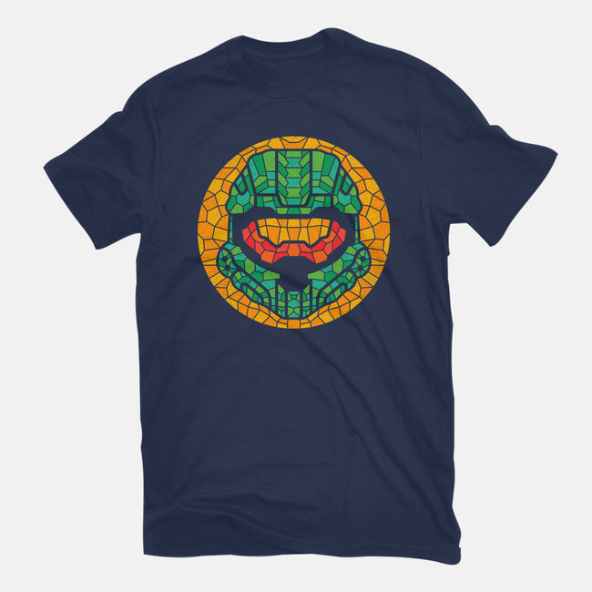 117 Helmet Mosaic-mens basic tee-Logozaste