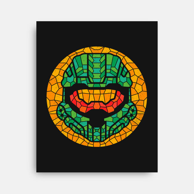 117 Helmet Mosaic-none stretched canvas-Logozaste