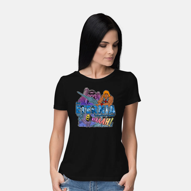 Visit The Masters-womens basic tee-goodidearyan