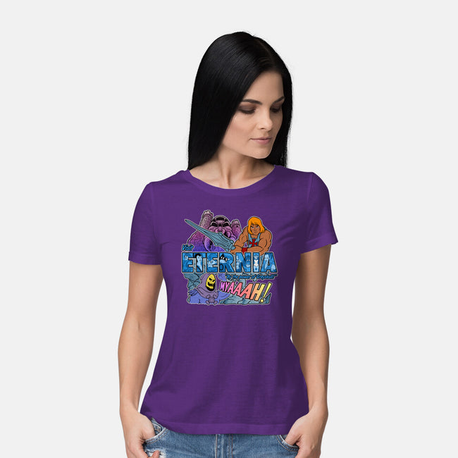 Visit The Masters-womens basic tee-goodidearyan
