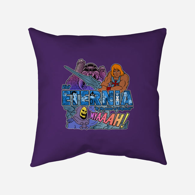 Visit The Masters-none removable cover w insert throw pillow-goodidearyan