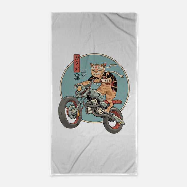 Catana Motorcycle-none beach towel-vp021