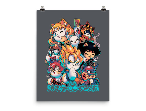 90's Anime Neko