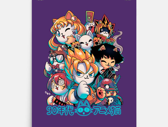 90's Anime Neko