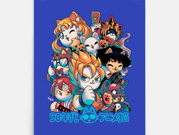 90's Anime Neko