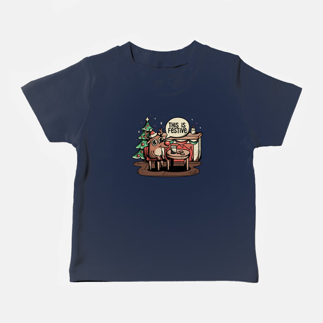 This Is Festive-baby basic tee-eduely