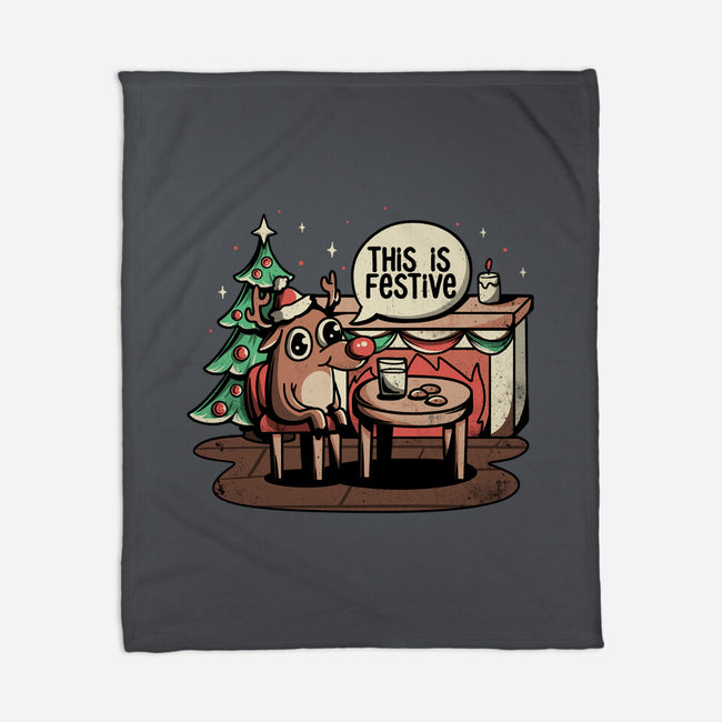 This Is Festive-none fleece blanket-eduely