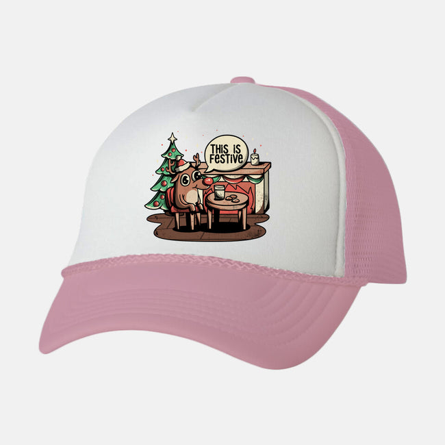 This Is Festive-unisex trucker hat-eduely