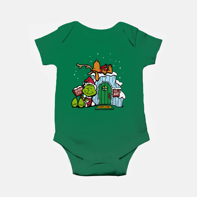 Grinch Nuts-baby basic onesie-Boggs Nicolas