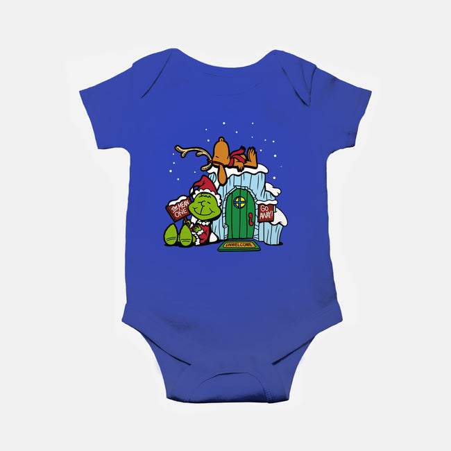 Grinch Nuts-baby basic onesie-Boggs Nicolas