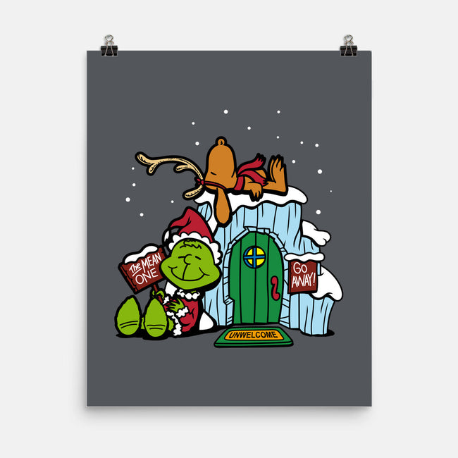 Grinch Nuts-none matte poster-Boggs Nicolas