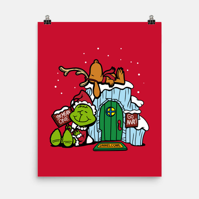 Grinch Nuts-none matte poster-Boggs Nicolas
