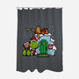 Grinch Nuts-none polyester shower curtain-Boggs Nicolas