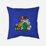 Grinch Nuts-none removable cover throw pillow-Boggs Nicolas