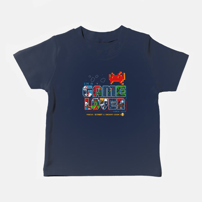 Video Game Lover-baby basic tee-goodidearyan