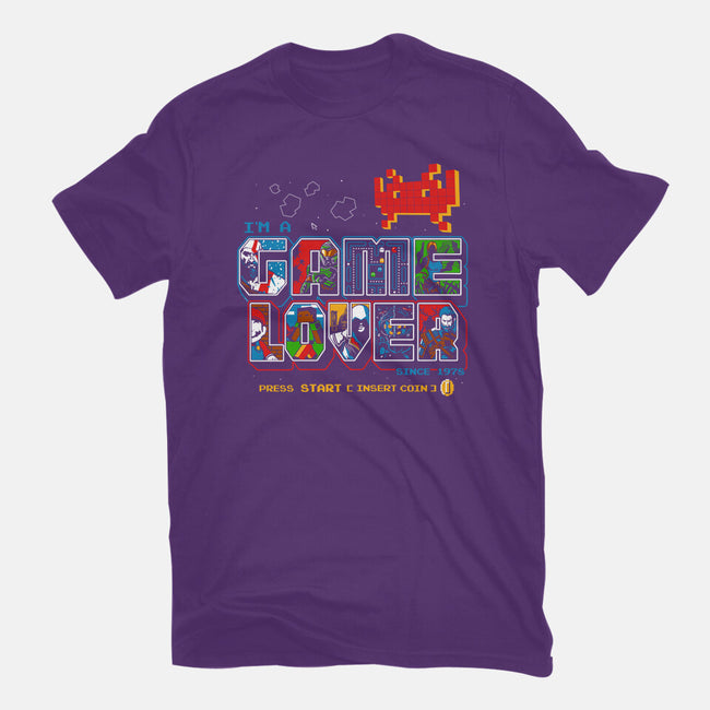 Video Game Lover-mens basic tee-goodidearyan