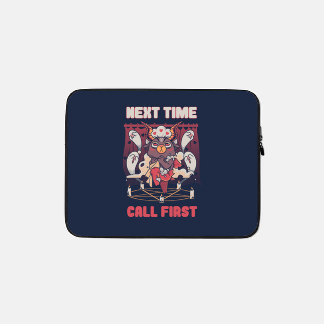 Next Time Call First-none zippered laptop sleeve-yumie