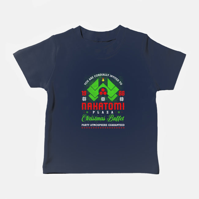 Plaza Invite-baby basic tee-rocketman_art