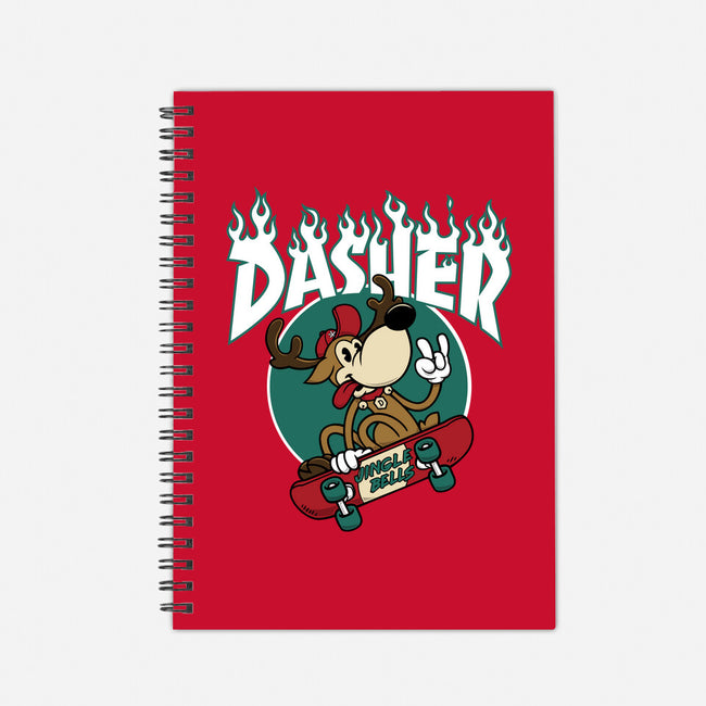 Dasher Thrasher-none dot grid notebook-Nemons