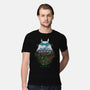 Anime Scenery-mens premium tee-pescapin