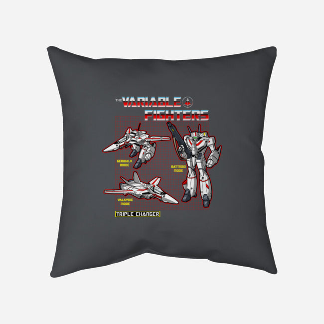 The Variable Fighters-none removable cover throw pillow-Boggs Nicolas
