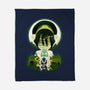 Earthbender Landscape-none fleece blanket-dandingeroz