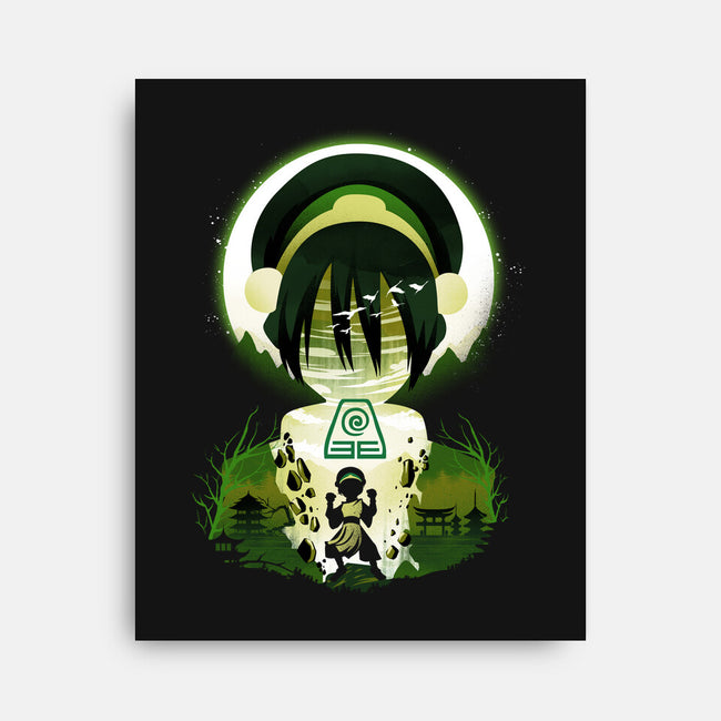Earthbender Landscape-none stretched canvas-dandingeroz