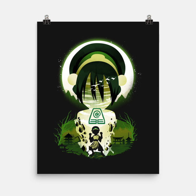 Earthbender Landscape-none matte poster-dandingeroz