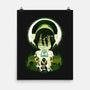 Earthbender Landscape-none matte poster-dandingeroz