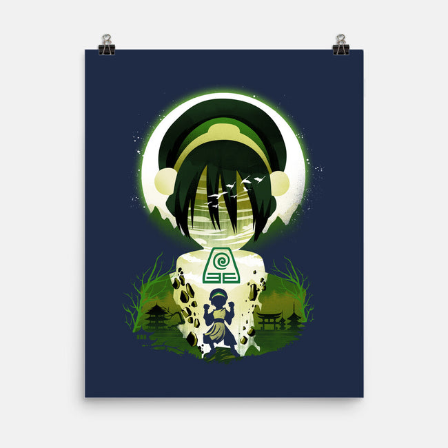 Earthbender Landscape-none matte poster-dandingeroz