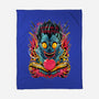Humans Are So Interesting-none fleece blanket-Kabuto Studio