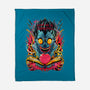 Humans Are So Interesting-none fleece blanket-Kabuto Studio