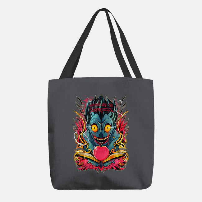 Humans Are So Interesting-none basic tote-Kabuto Studio