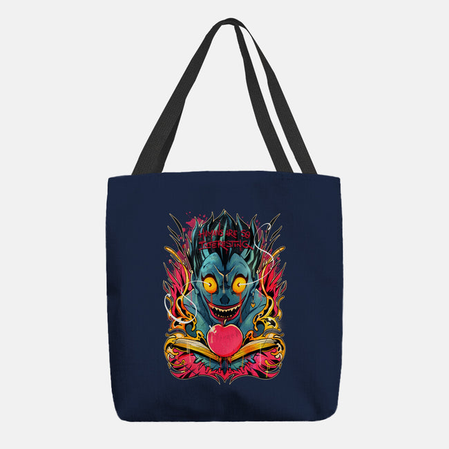 Humans Are So Interesting-none basic tote-Kabuto Studio