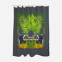 True Legendary-none polyester shower curtain-RamenBoy