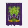 True Legendary-none polyester shower curtain-RamenBoy