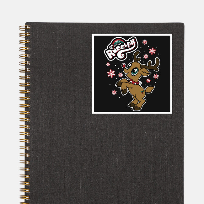 My Little Rudolph-none glossy sticker-Nemons