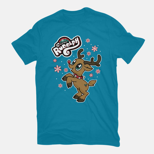 My Little Rudolph-mens basic tee-Nemons
