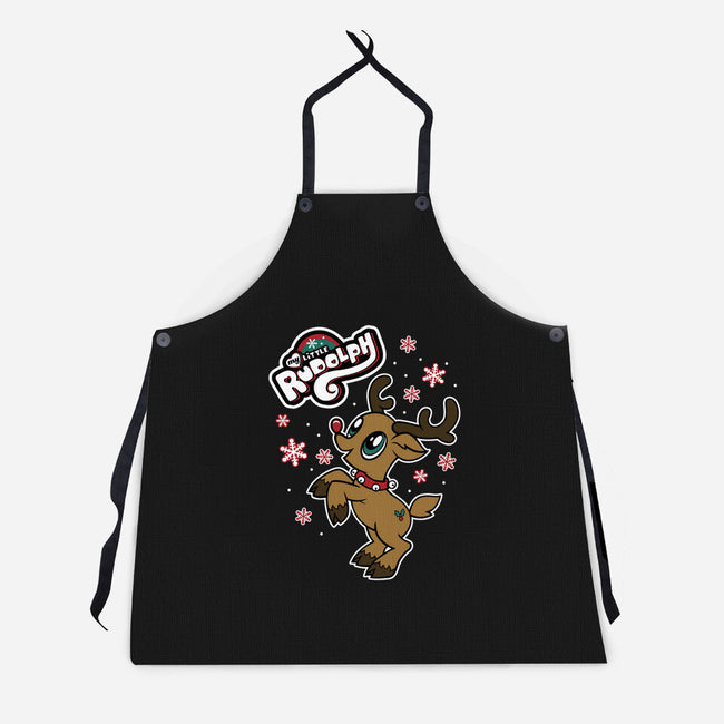 My Little Rudolph-unisex kitchen apron-Nemons