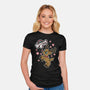My Little Rudolph-womens fitted tee-Nemons